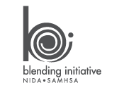 blending initiative NIDA and SAMHSA logo